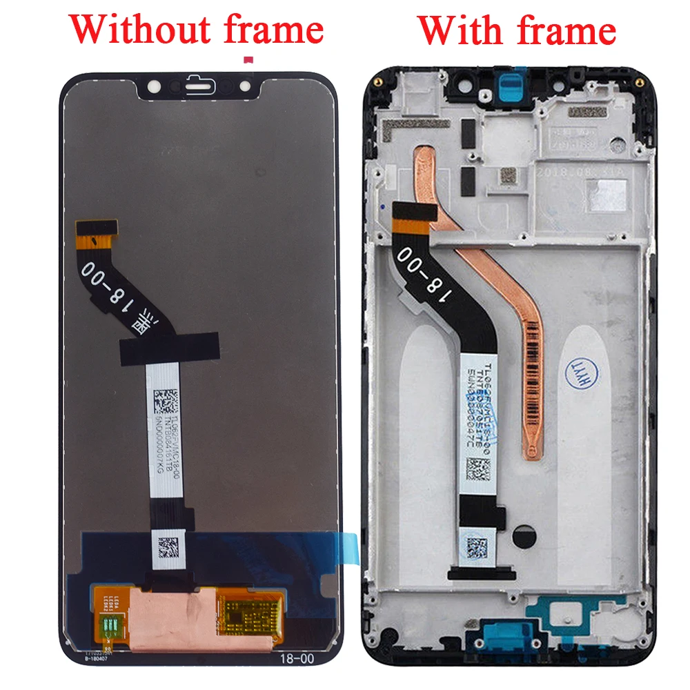 Для Xiaomi poco F1 ЖК дисплей сенсорный экран дигитайзер Датчик в сборе рамка для mi