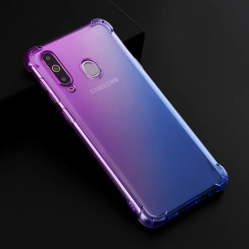 2019 Модный чехол для samsung M10 M20 M30 градиентный цветной бант из ленты tpu с