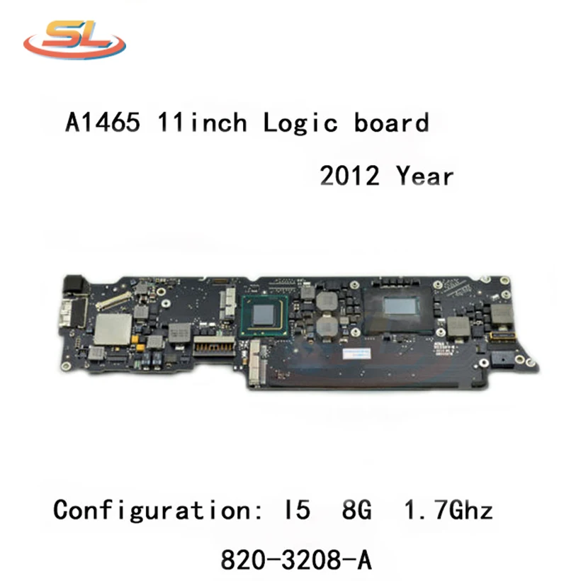 

Genuine Logic board for MacBook Air A1465 mother board 11'' I5 4G 1.7Ghz 2012 Year 820-3208-A