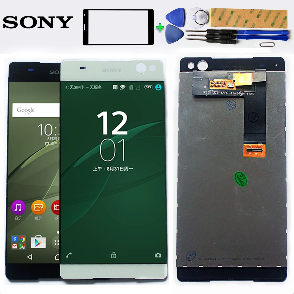 Сенсорный экран для SONY Xperia C5 Ultra E5506 E5533 E5563 E5553 ЖК дисплей дигитайзер сенсор