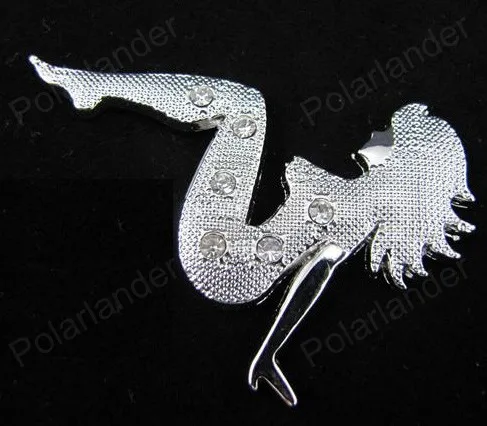 Новое поступление полностью Металлическая Автомобильная 3D наклейка