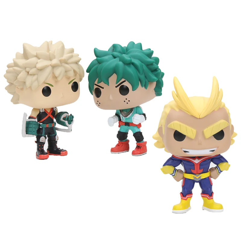 Высота каблука 10 см с героями из мультфильма Мой Герой фигурку DEKU haku Bakugou Katsuki все