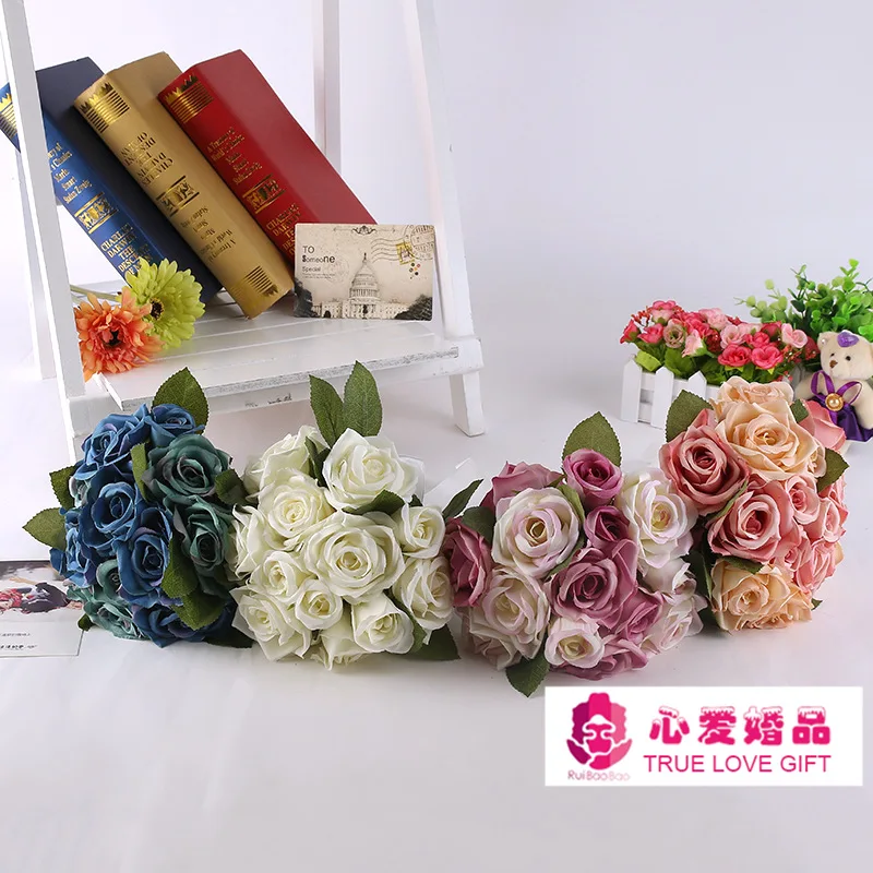 Свадебные букеты невесты Обручение свадьба поставляет поставок Искусственные