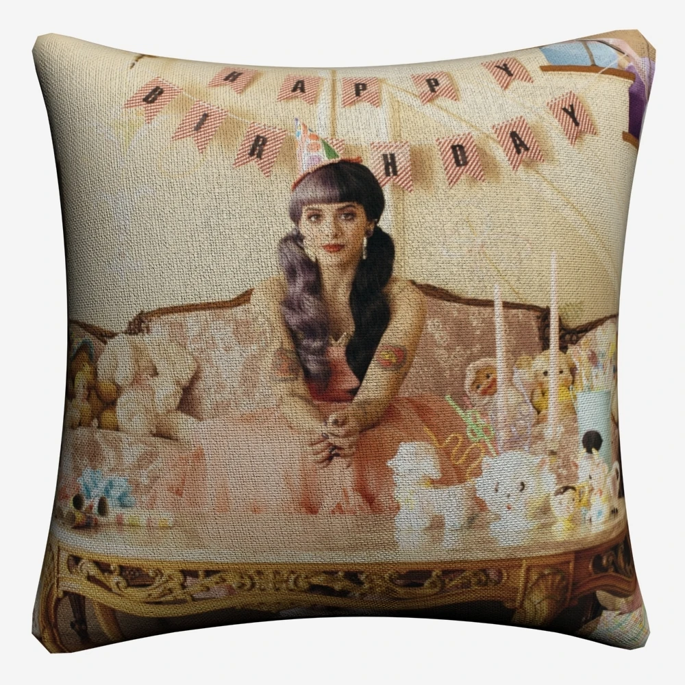 Melanie Martinez Cry/наволочки из хлопка и льна для детской фотосъемки 45x45 см мягкий