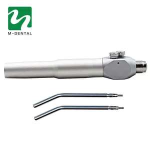 Стоматологический Трехходовой прямой шприц с 2 насадками, стоматологическое оборудование для ухода за зубами, стоматологический прибор, 1 комплект