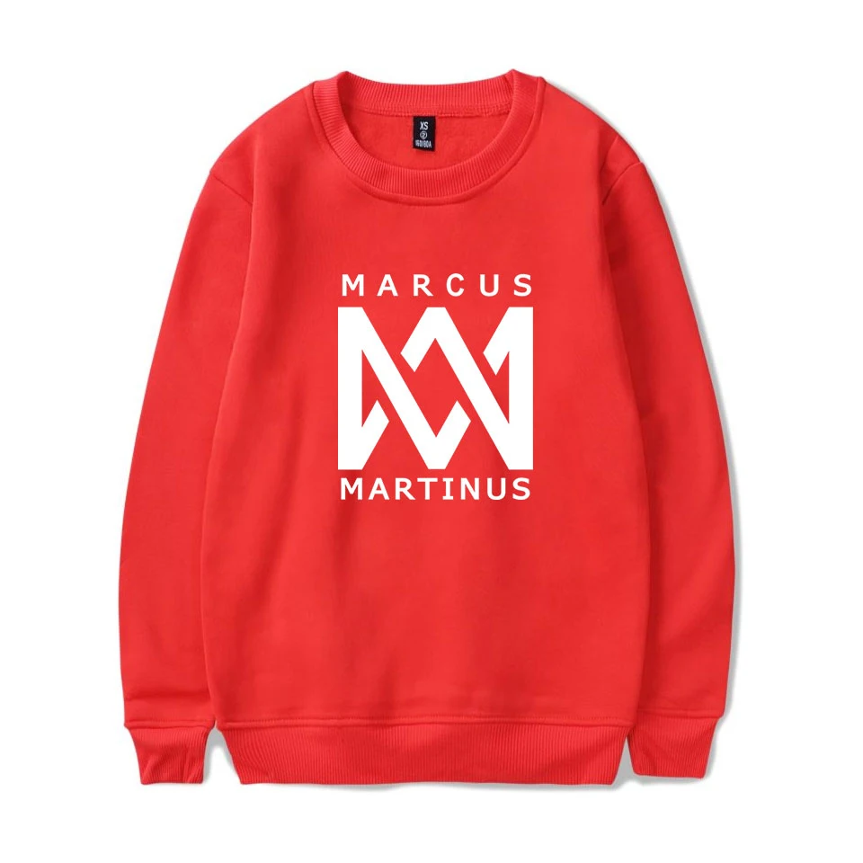 

Marcus &martinus Sweatshirt Round Collar the Biggest Pop Act 2018 New Fashion Ouewear Pullovers Casual Sweatshirt