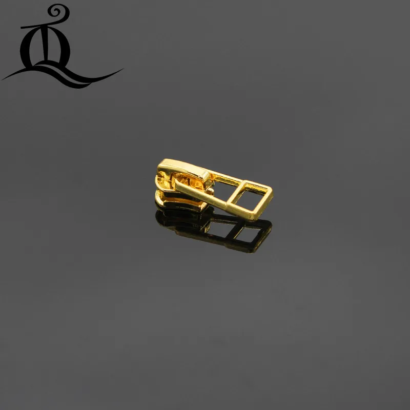 5 # оптовая продажа 10 шт. золотые слайдеры на молнии металлические жемчужные