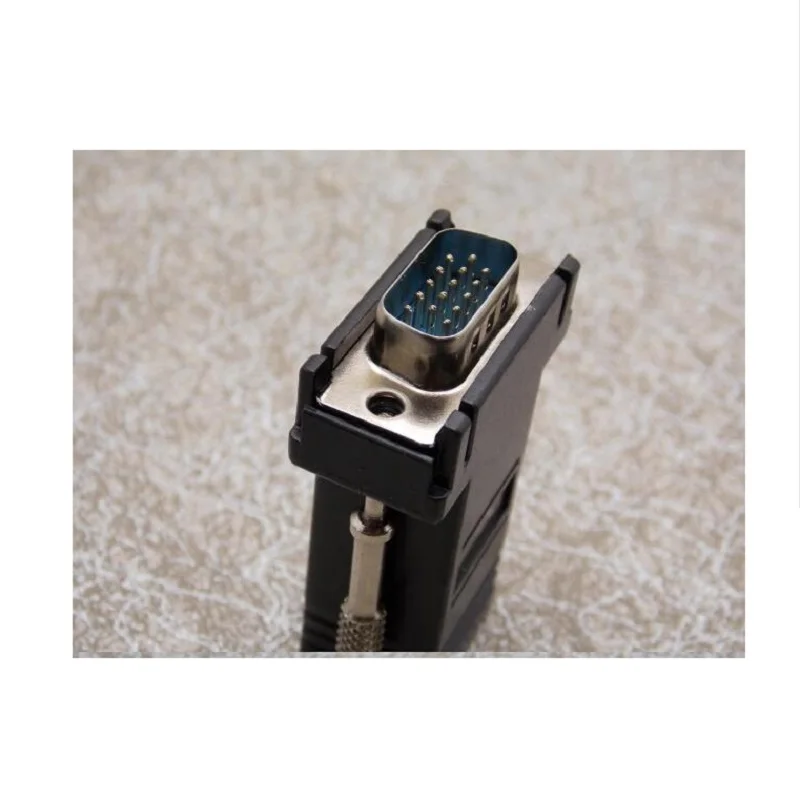 VGA 15Pin папа/мама к RJ45 гнездовой разъем последовательный порт удлинитель LAN CAT5 CAT6