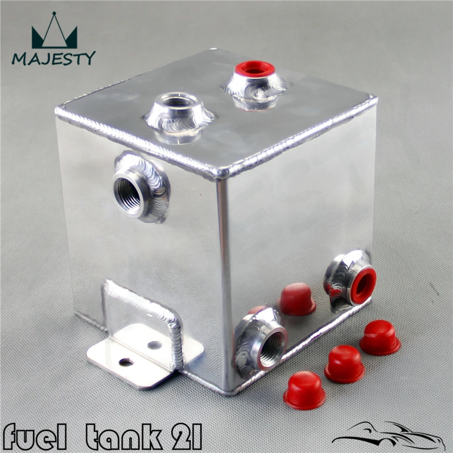 2L Универсальный алюминиевый 2 литровый вихревой горшок топливный бак из