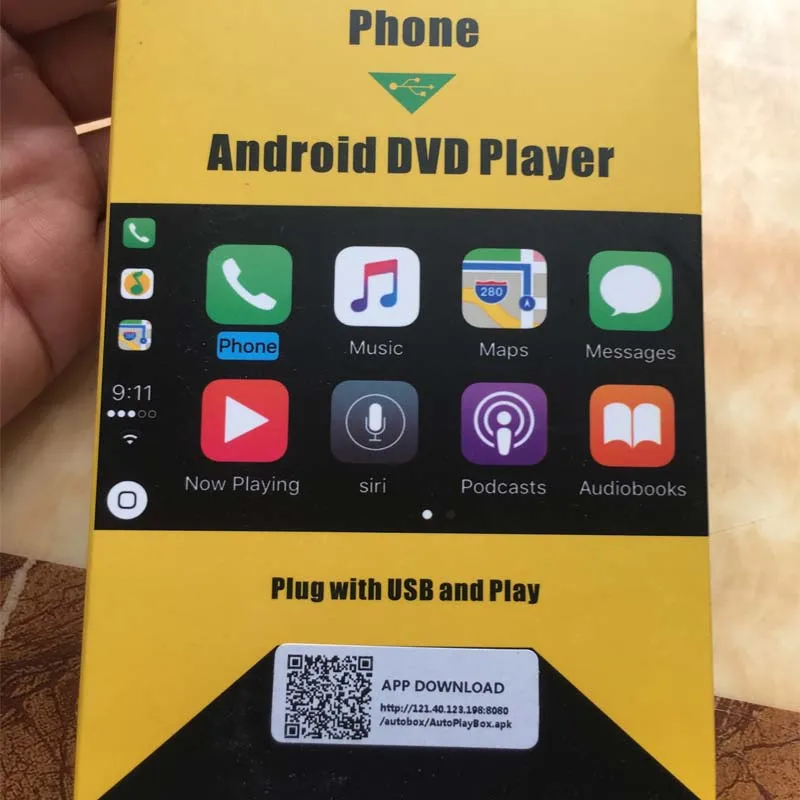 Sinairyu USB Apple Carplay ключ для Android Авто iPhone iOS13 Поддержка система автомобильный