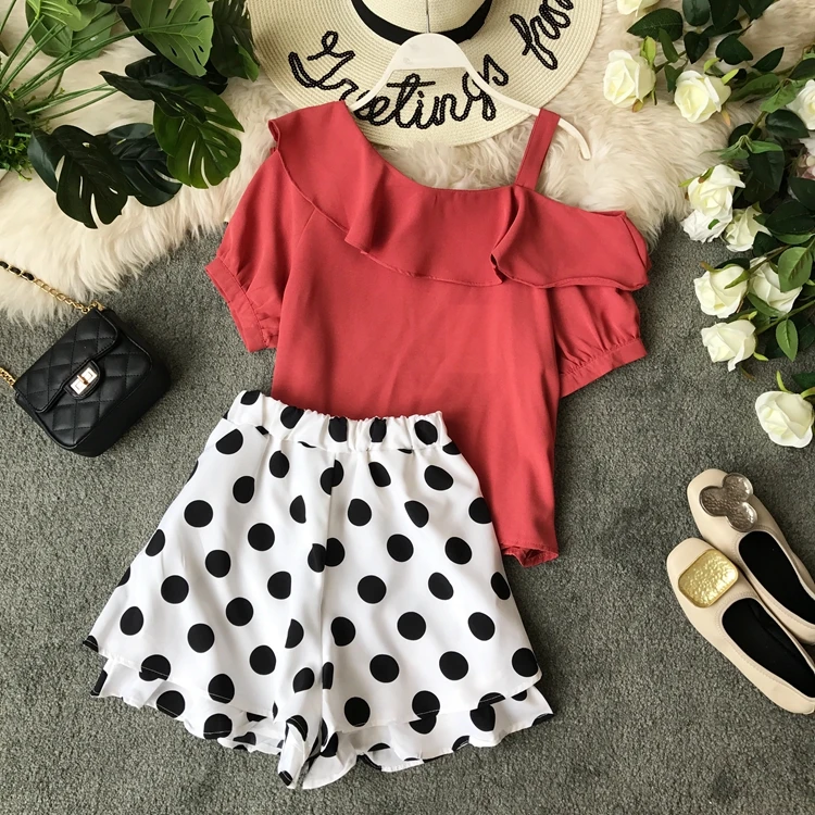 ALPHALMODA 2019 летние женские Асимметричные с открытыми плечами гофрированные Блузы