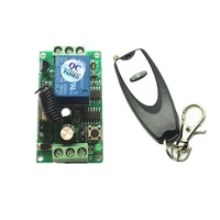 new wireless rf remote control switch dc12v 10a 1ch transmitter with battery receiver accessdoor system