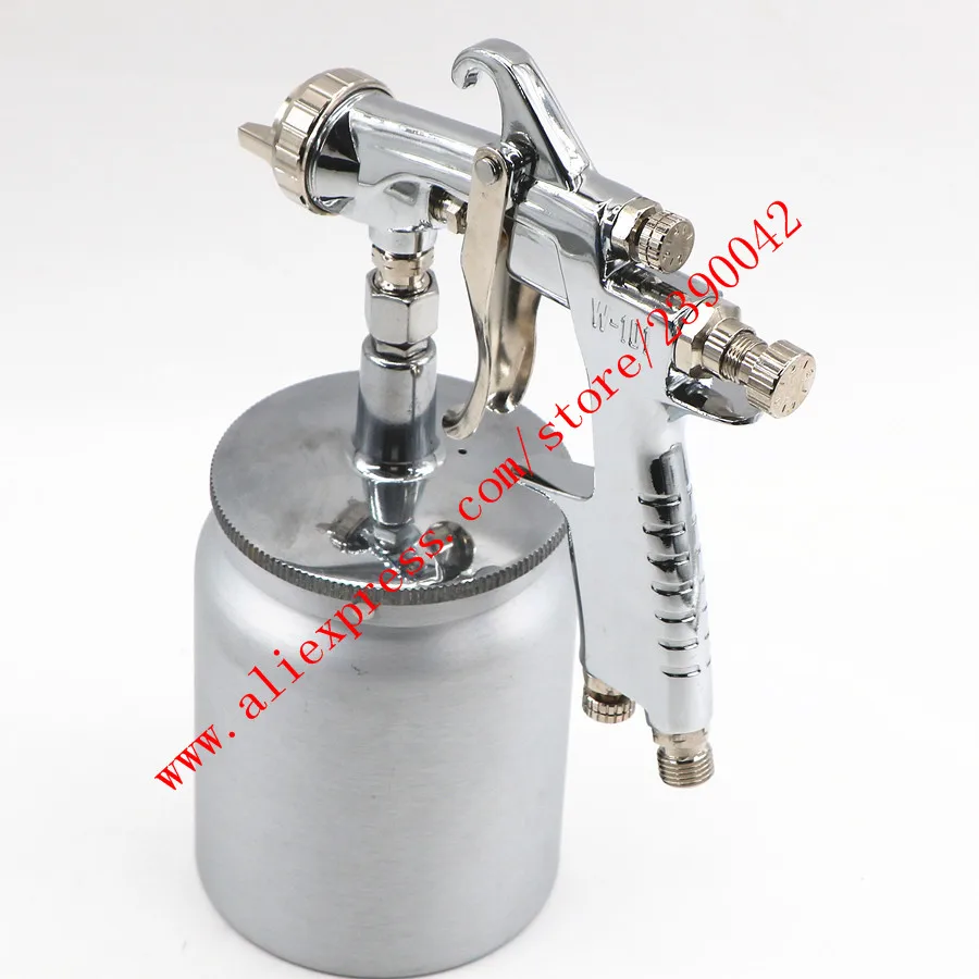 Japan W101 HVLP SiphonType Spray Gun 0.8/1.0/1.3/1.5/1.8mm 600ml W-101 Furniture Aotumotive Car | Инструменты
