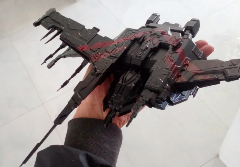 EVE Online космический корабль модельная фигурка из смолы комплект линкор масштаб лодки Diy игрушки хобби Инструменты