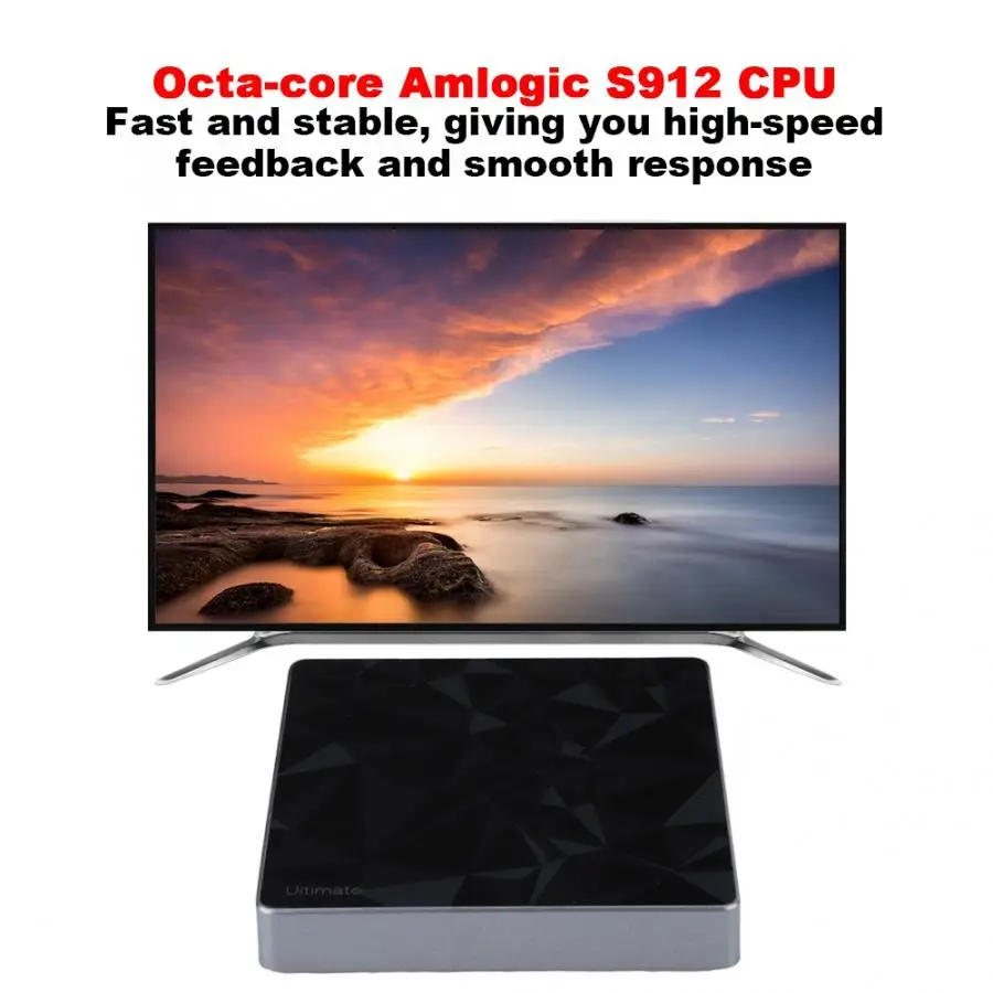 Для Beelink GT1 S912 3+ 32G двухъядерный процессор Wi-Fi+ BT4.0 STB HD; smart tv Box для Android 7,1 smart android tv box