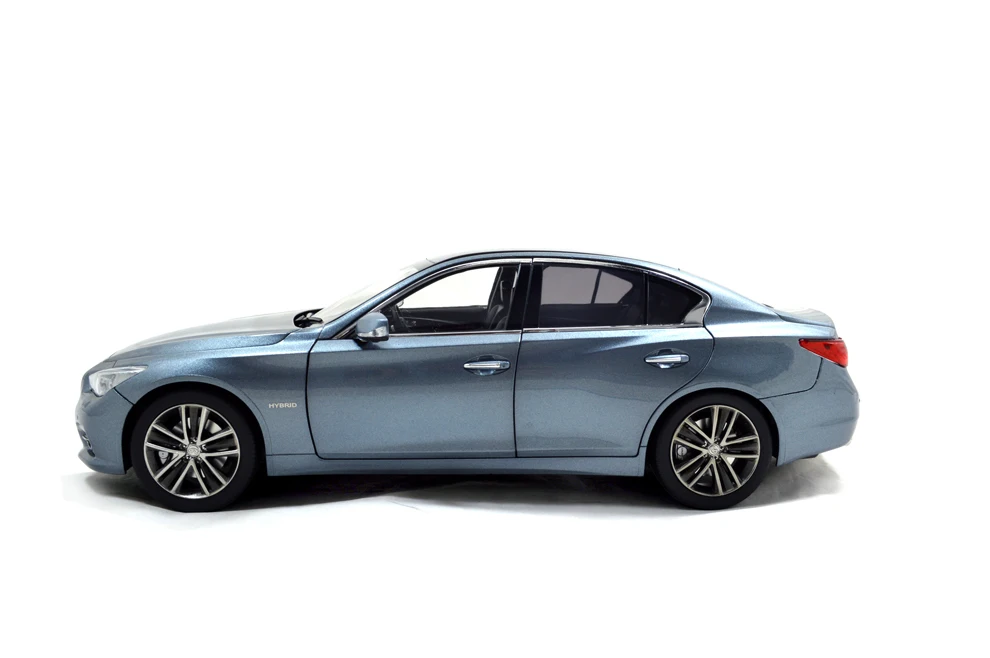 Paudi модель 1/18 1:18 весы Infiniti Skyline 350GT SP 2015 синий статический симулятор Литой Сплав