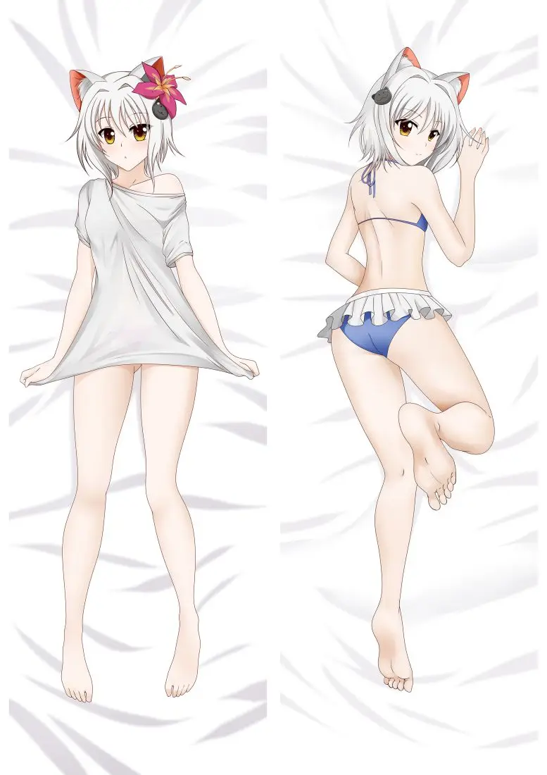 Аниме мультфильм средней школы Toujou Koneko двойной подушку обхвата наволочка