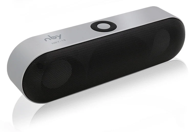 Новый NBY 18 Мини Bluetooth динамик портативный беспроводной звуковая система 3D стерео
