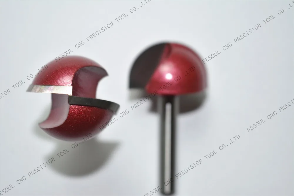 Концевая фреза для гравировки по дереву вольфрамовая твердосплавная с круглым