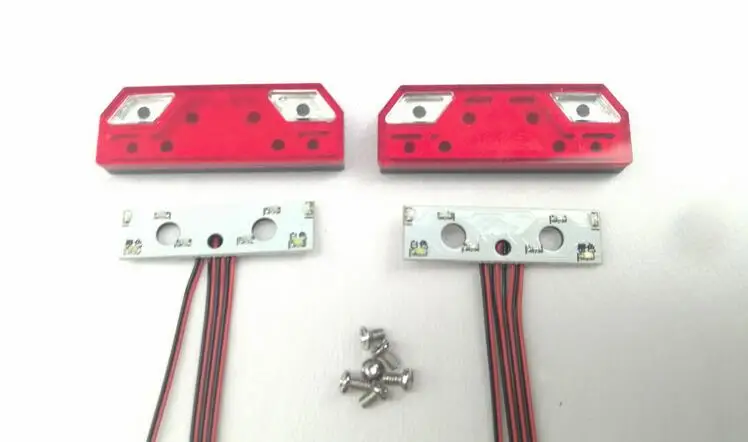 RC Солнцезащитный козырек держатель светодиодных ламп для 1/14 трейлера Тамия