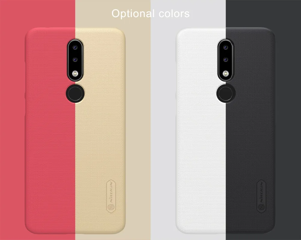 Nillkin для Nokia 5 1 Plus чехол X5 Жесткий ПК матовый телефона противоударный защитный