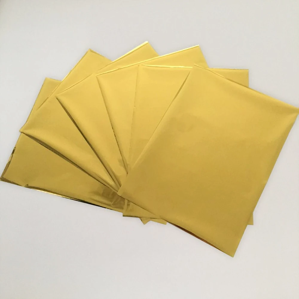 Листы A4 Myfoils золотого цвета 50 шт. фольга для горячего тиснения лазерного принтера