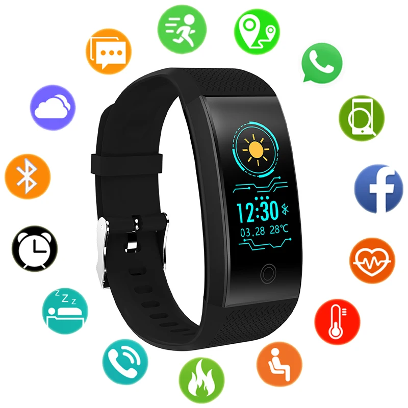 Смарт часы Для мужчин класса люкс Мужской IP68 Водонепроницаемый Smartwatch