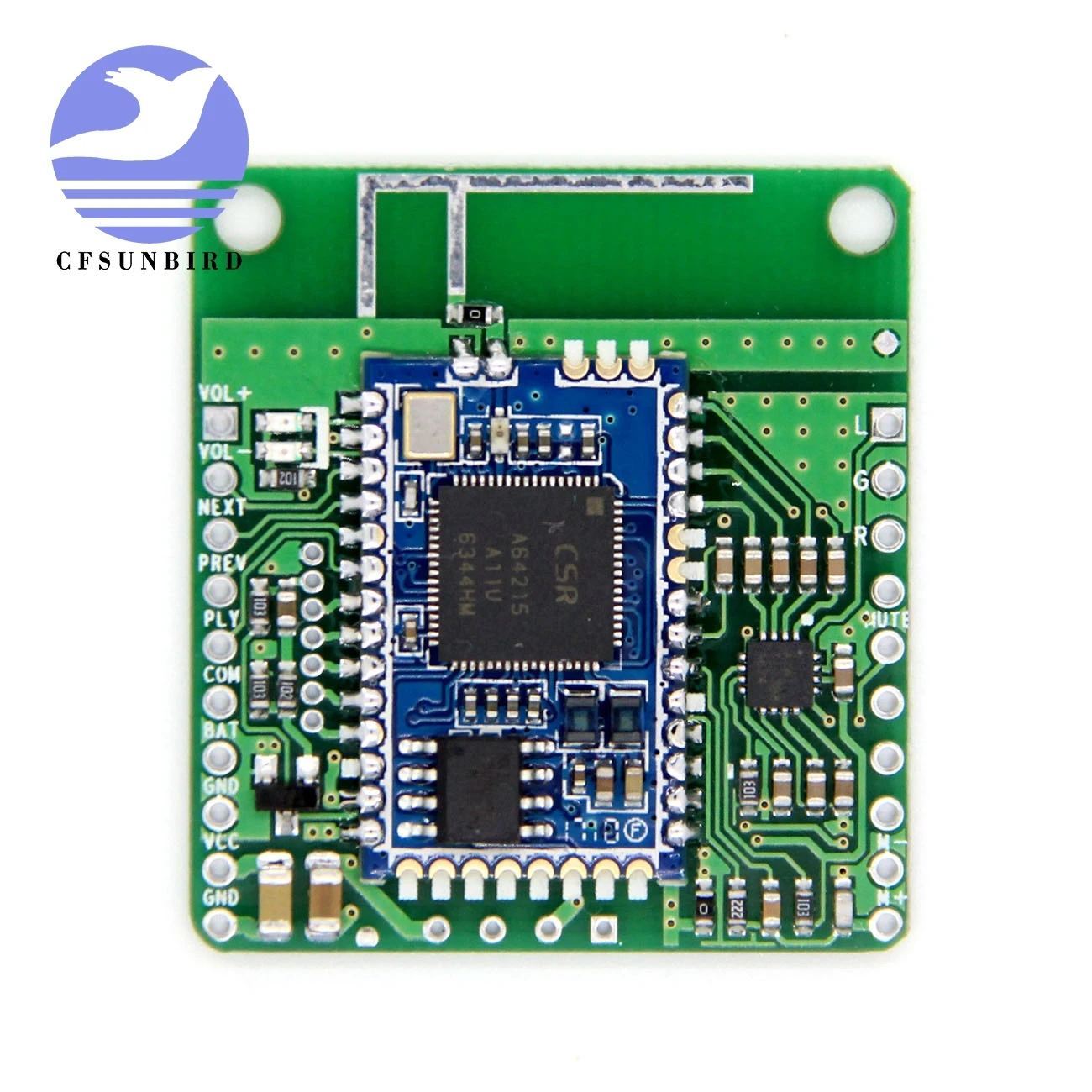 CFsunbird DC 12 в/5 в CSRA64215 APTXLL музыка без потерь Hifi Bluetooth 4 2 плата приемника аудио