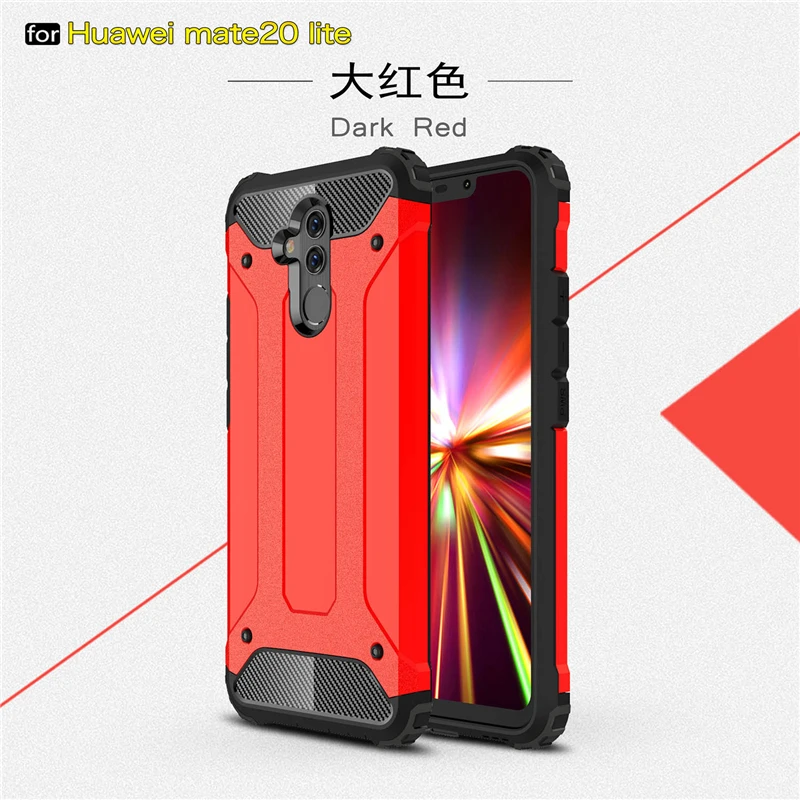 Для huawei mate 20 Lite чехол армированный резиновый сверхпрочный для Funda Youthsay | Мобильные