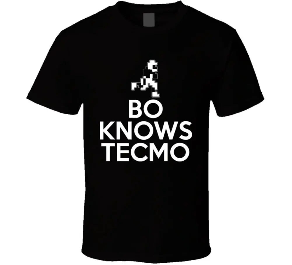 Bo Jackson Tecmo Bowl футболка | Мужская одежда
