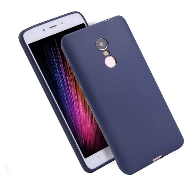 Чехол для Xiaomi Redmi Note 4 4X роскошный Ультратонкий силиконовый матовый мягкий чехол