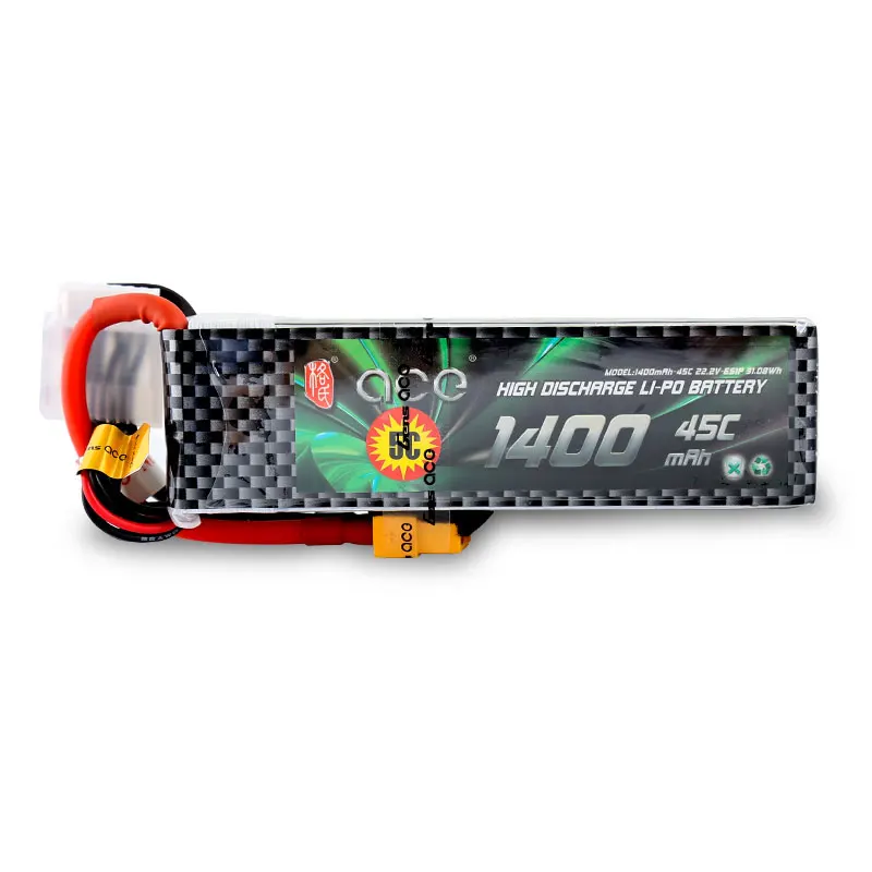 Литий ионный аккумулятор Gens ace 1400 мАч 6S 22 2 в 45C 90C с разъемом XT60 для yatoo 450 вертолет