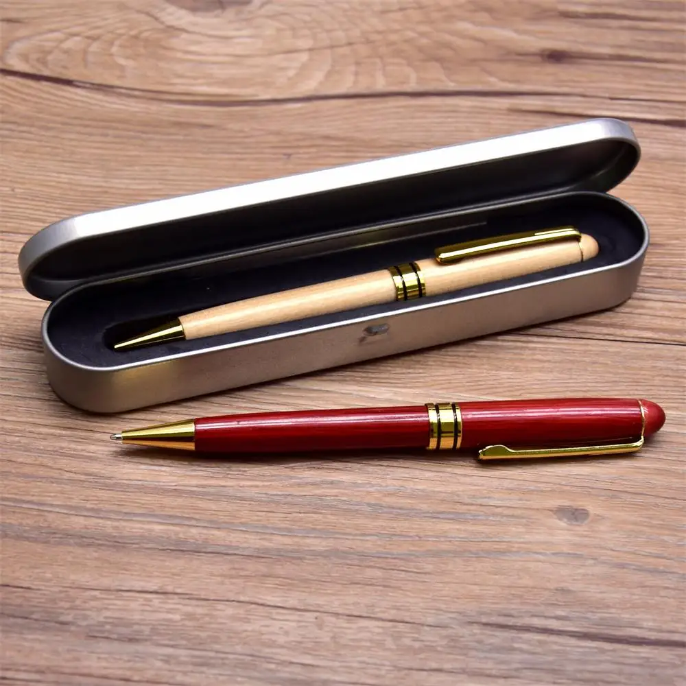 

Guoyi G088 G2 424 wooden Ballpoint Luxury Business Examen Metal High-End Gifts Mass Customization Logo Signature Pen