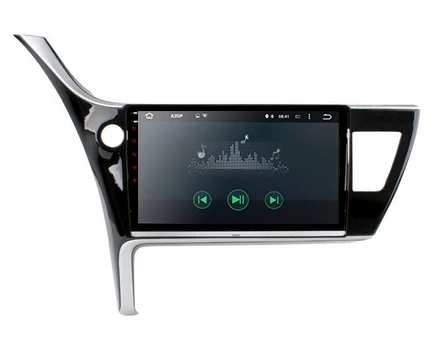 ANDROID 8 0 OCTACORE для TOYOTA COROLLA WIFI GPS BLUETOOTH легко подключить Зеркало Ссылка FULL HD с