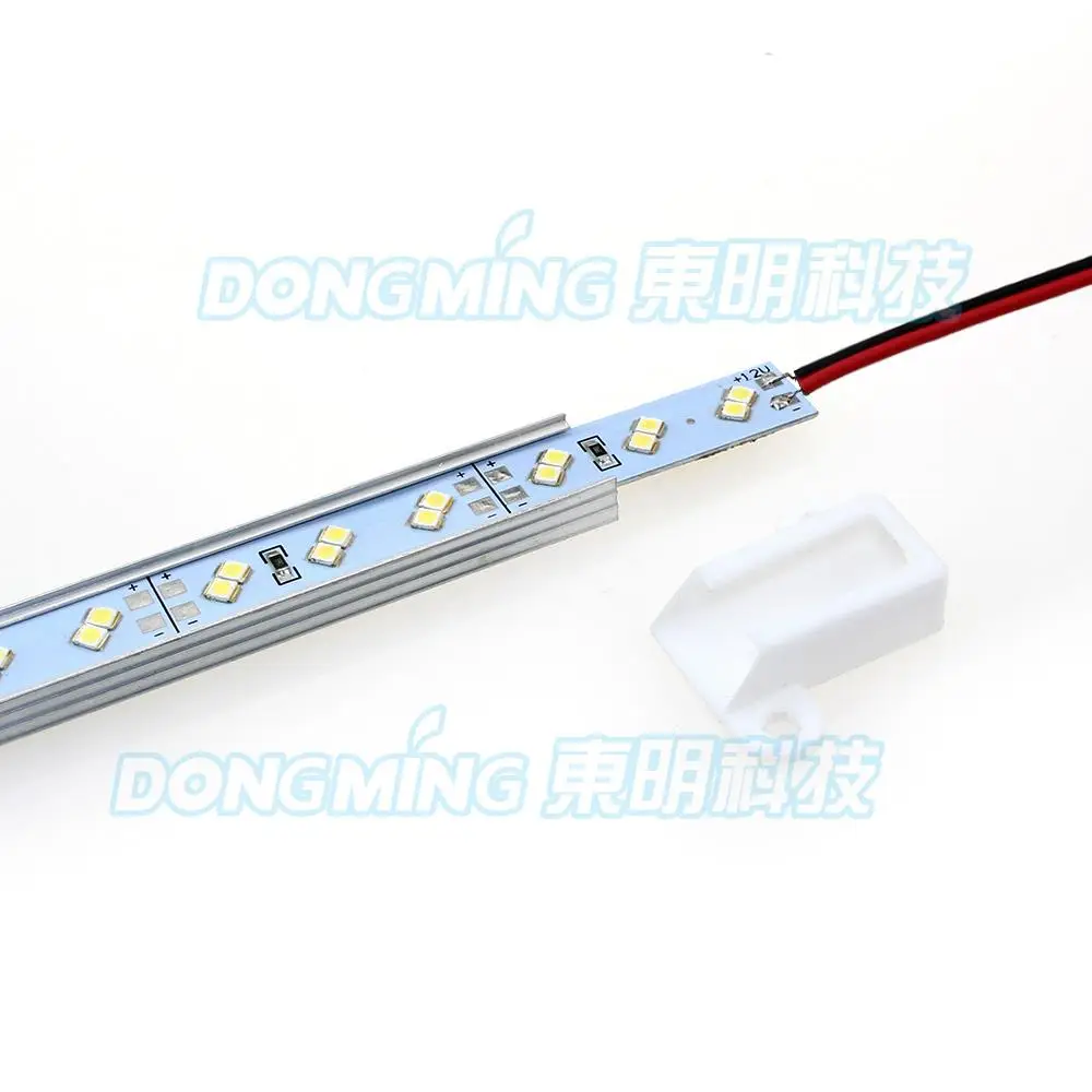 100pcs 144 led bar light 2835 hard strip U/ V groove 1m DC12V LED luces double row indoor warm/cold white | Освещение