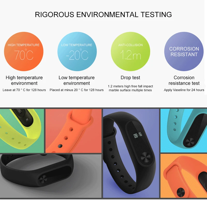 Прочный силиконовый ремешок для часов Xiaomi Mi Band 3 2 Mi3 M2 Band2 Band3 4|Смарт-аксессуары| |