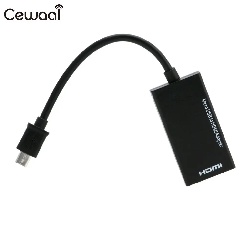 Адаптер Micro USB HDMI для мужчин и женщин адаптер мобильного телефона видео дисплеи