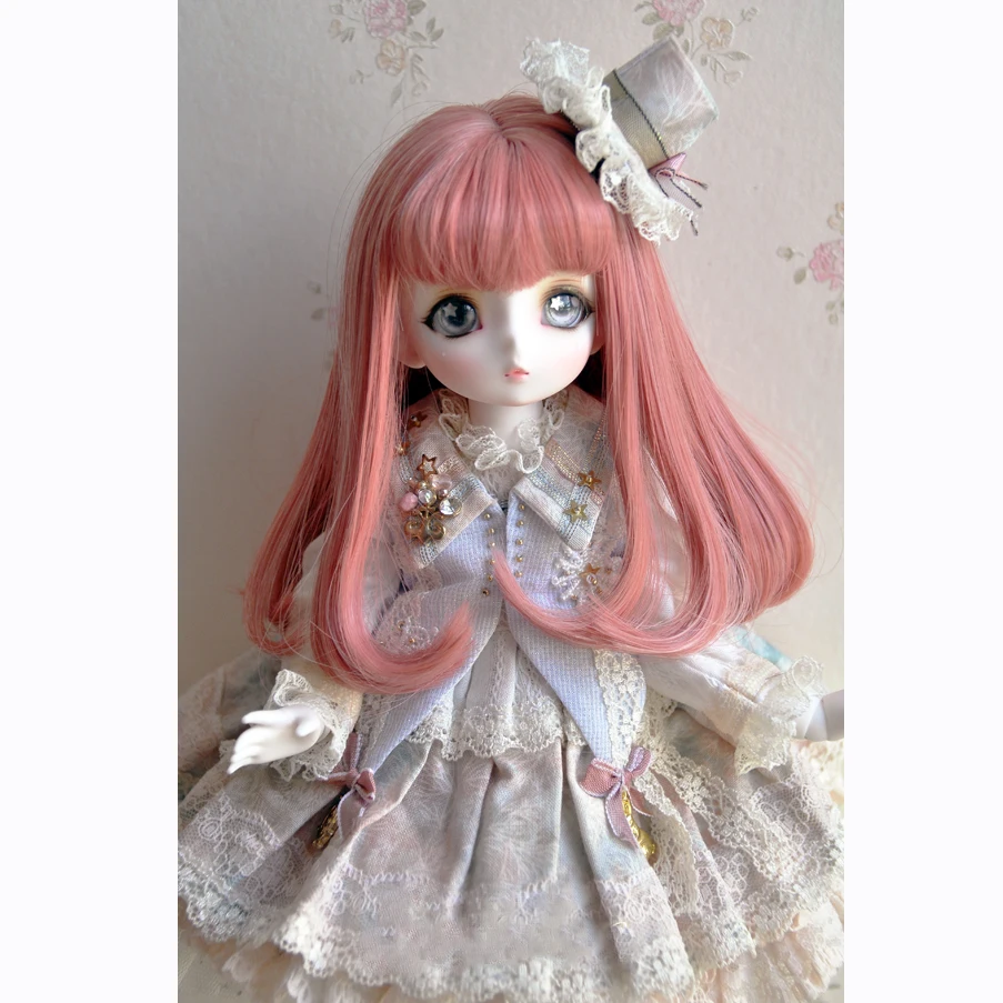 Аксессуары Allaosifydoll 1/3 1/4 парик для шарнирной куклы кукол длинные прямые косые
