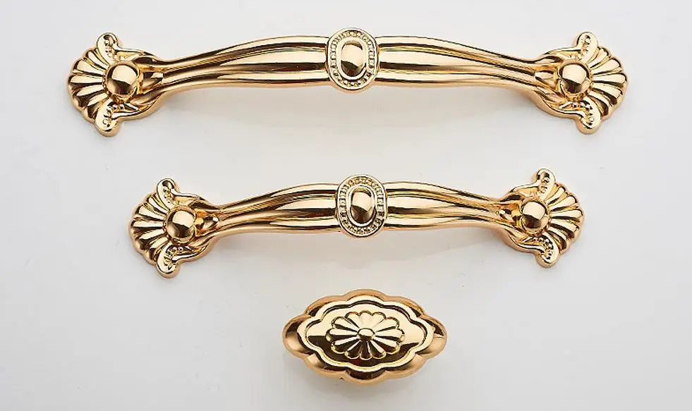 Шикарные ручки для ящика ручка шкафа золотая кухонного мебельная фурнитура |