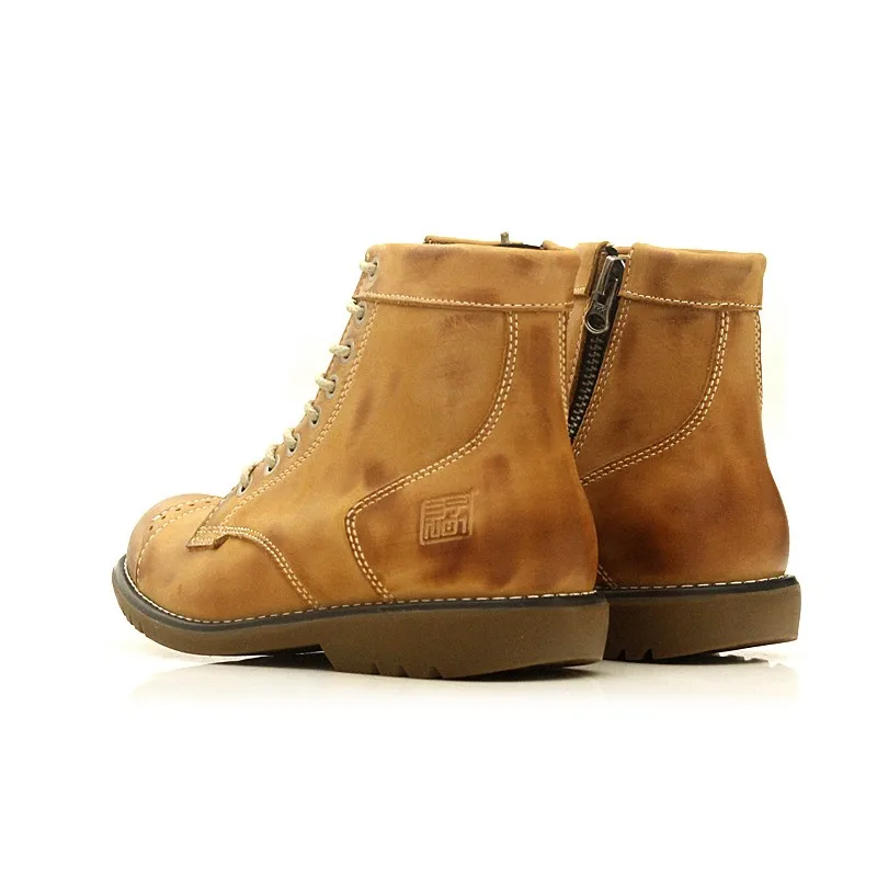 Лидер продаж Мужская модная обувь Дышащие Нескользящие мужские ботильоны из