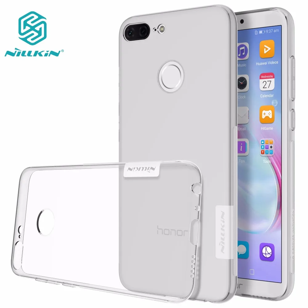 Huawei Honor 9 Lite case Cover NILLKIN Nature TPU clear Transparent soft back cover with retailed package |