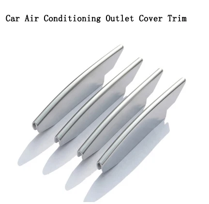 Хромированная Крышка для автомобильного кондиционера рамка отделки Land Rover Freelander