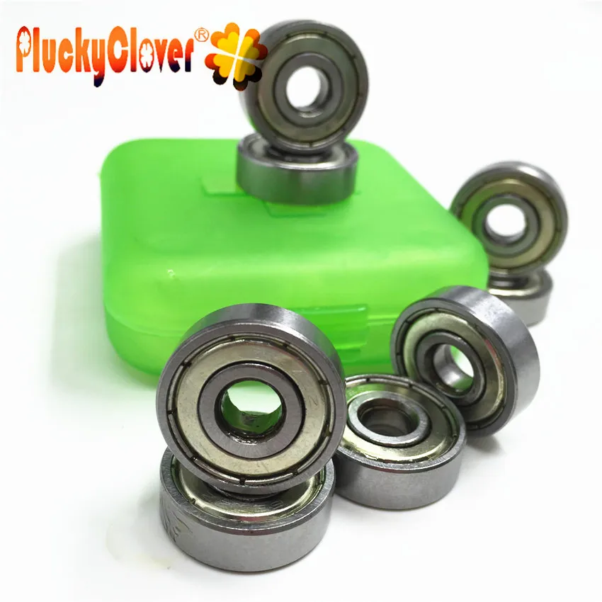 8or10pcs подшипник из углеродистой стали/GCR15 627zz фиджет Спиннер ролик для скутера ABEC 9