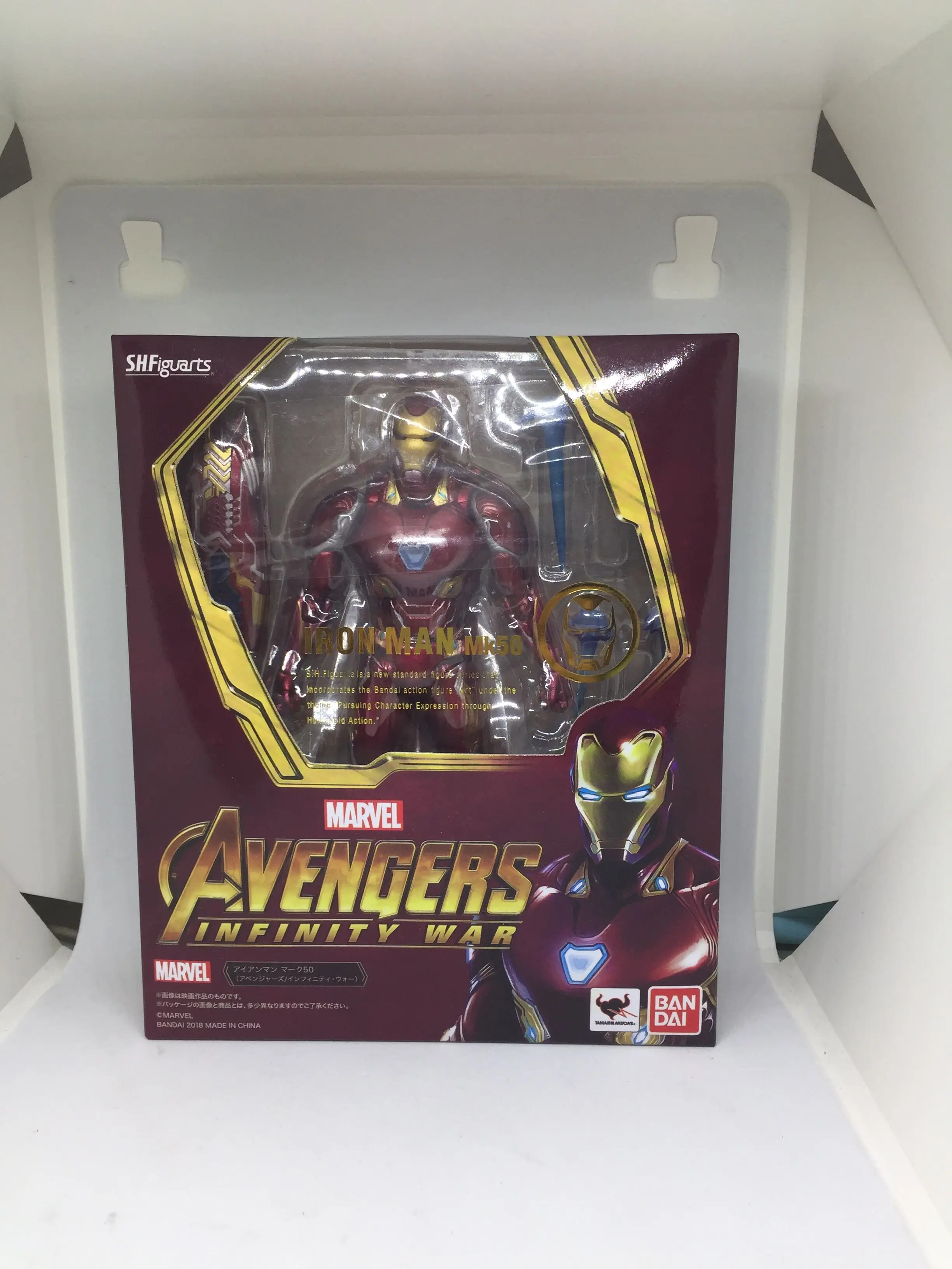 6 дюймов SHF Фильм Мстители Бесконечность ВОЙНЫ ЖЕЛЕЗНЫЙ ЧЕЛОВЕК Mk50 Железный человек Mark50 фигурка модель игрушка; подарок