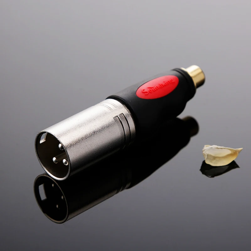Soundking XLR штекер RCA гнездовой разъем никелевый позолоченный костюм для аудио