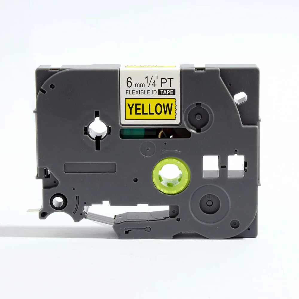 2PCS Flexble Label Tape TZ-FX611 Tze-FX611 Compatible for Brother 6MM*8M P-touch Maker | Компьютеры и офис