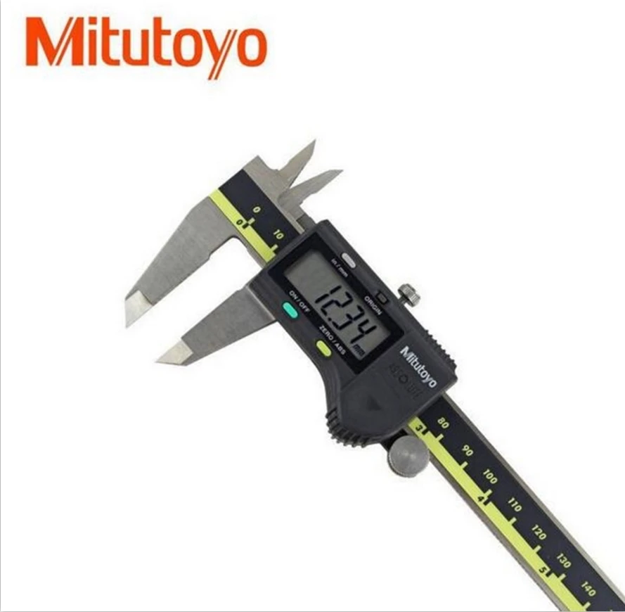 Mitutoyo 4 шт. цифровой штангенциркуль 0-150 мм 6In ЖК-дисплей микрометр Электронные