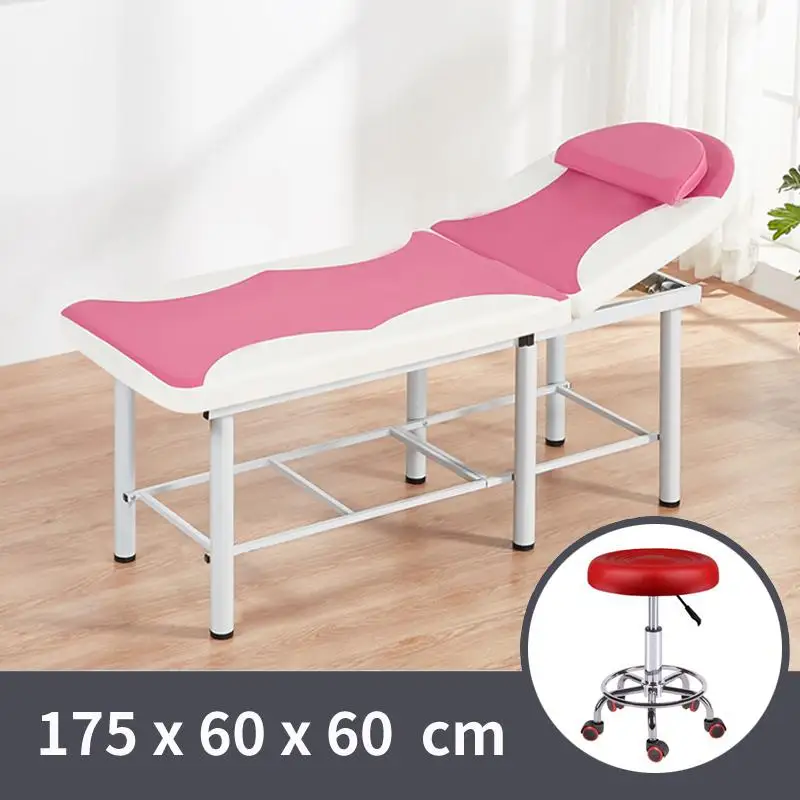 Style 2 Красота кровать массажная кровать тело красота ресницы тату массаж складная кровать салон красоты выделенный жирный шесть ног - Цвет: Style 2