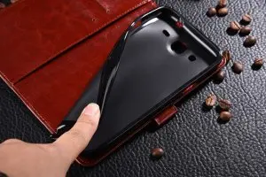 Чехол для Samsung i9150 с держателем карт чехол Galaxy Mega 5 8 i9152 P709 кожаный телефона кошелек