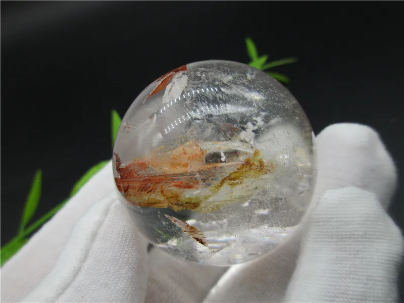 Натуральные Кристаллы Желтый Кристал-фантом призрак шар кварцевый гость ВК